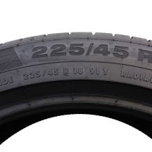 4. 225 45 18 2x CONTINENTAL 225/45 R18 91Y ContiSportContact 5 RSC BMW Sommerreifen 6,2mm 2017