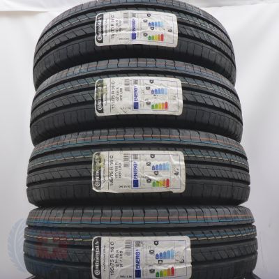 195 75 16C 4x CONTINENTAL 195/75 R16C 107/105R VanContact Ultra Sommerreifen 2023 VOLL