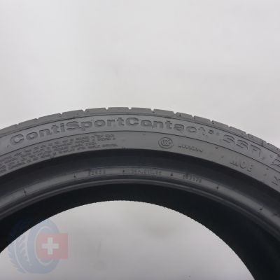 5. 255 35 19 2x CONTINENTAL 255/35 R19 96Y XL ContiSportContact 5 RFT  M0E Sommerreifen 2021 6,8mm