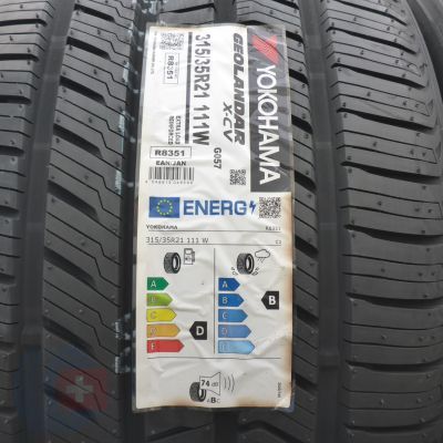 3. 315 35 21 2x YOKOHAMA 315/35 R21 111W Geolandar X-CV GO57 Sommerreifen 2025 Ungebraucht  