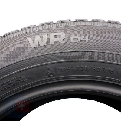 5.  225 60 16 2x NOKIAN 225/60 R16 102V XL WR D4 Winterreifen 2019 VOLL Ungebraucht   