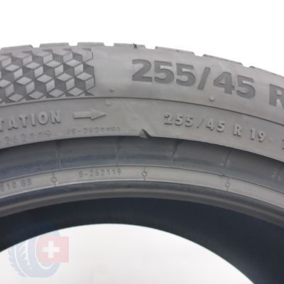 9. 255 45 19 4x CONTINENTAL 255/45 R19 104V XL WinterContact TS 870 P Winterreifen 2024 8-7,5mm