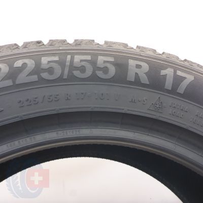 7. 225 55 17 4x SEMPERIT 225/55 R17 101V XL Speed-Grip 5 Winterreifen 2024 8,5-8mm