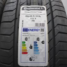 2. 255 55 19 4x CONTINENTAL 255/55 R19 111Y ContiSportContact 5 SUV Sommerreifen 2022/23 WIE NEU VOLL