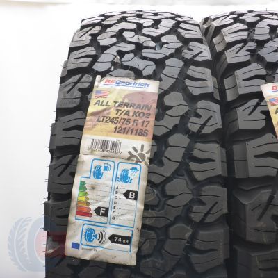 2.  245 75 17 2x BFGOODRICH 245/75 R17 121/118S LT All Terrain T/A K02 Baja Ganzjahresreifen 2020 Ungebraucht  