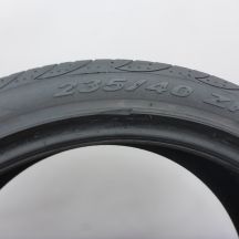 5. 235 40 19 1x PIRELLI 235/40 R19 96Y XL PZero Nero Sommerreifen 2014 7mm