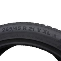 8. 265 45 21 4x CONTINENTAL 265/45 R21 108V XL WinterContact TS850P SUV Winterreifen 2021 5,8-7,2mm