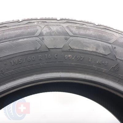 6.  195 60 16C 2x CONTINENTAL 195/60 R16C  99/97T VanContact Winter Winterreifen 2022 Ungebraucht  