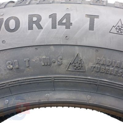 2. 165 70 14 2x CONTINENTAL 165/70 R14 81T WinterContact TS860 Winterreifen 2020 VOLL Wie Neu