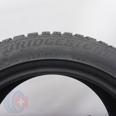 4. 225 50 17 2x BRIDGESTONE 225/50 R17 98V XL Blizzak LM 001 Winterreifen 2016 6,9-8mm