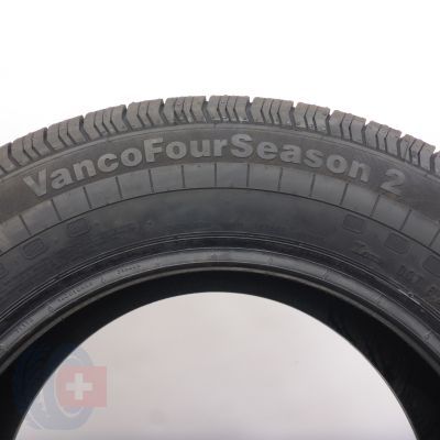 8. 225 65 16C 2x CONTINENTAL 225/65 R16C 112/110R VancoFourSeason2 Ganzjahresreifen 2024 WIE NEU VOLL