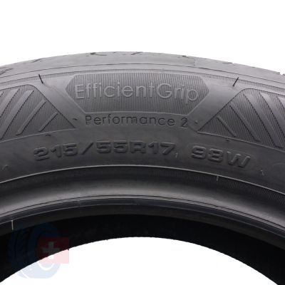 6. 4 x GOODYEAR 215/55 R17 98W XL EfficientGrip Performance 2 Sommerreifen 2023 6,2-6,8mm