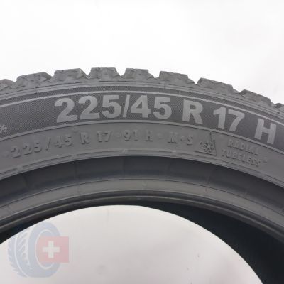 7. 225 45 17 4x SEMPERIT 225/45 R17 91H Speed-Grip 5 Winterreifen 2025 9mm WIE NEU 