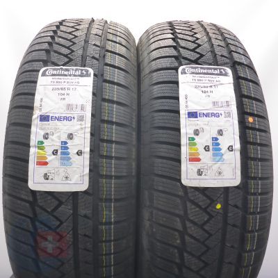 4. 235 65 17 4x CONTINENTAL 235/65 R17 104H WinterContact TS 850 P SUV A0 Winterreifen 2024 VOLL WIE NEU   