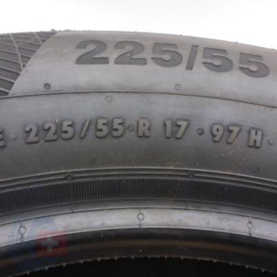 6. 225 55 17 2x CONTINENTAL 225/55 R17 97H WinterContact TS850P RSC MOE Winterreifen 2022 VOLL 