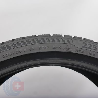 3. 225 35 19 1x CONTINENTAL  225/35 R19 88W XL WinterContact TS 870 P Winterreifen  2023 7,2mm