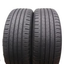 2 x CONTINENTAL 205/55 R16 91H ContiEcoContact 5 Sommerreifen 2018  6.2-7mm 