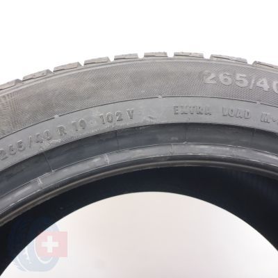 6. 265 40 19 2x CONTINENTAL 265/40 R19 102V ContiWinterContact TS830P BMW Winterreifen 2021 WIE NEU VOLL