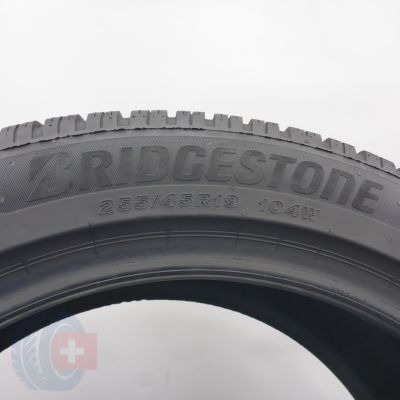 4. 255 45 19 2x BRIDGESTONE 255/45 R19 104W XL Blizzak 6 Winterreifen 2024 7,2mm WIE NEU 