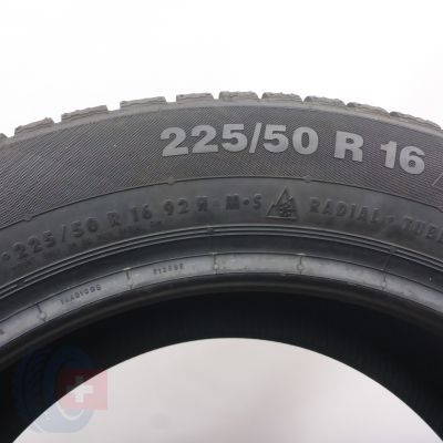 7.  225 50 16 4x CONTINENTAL  225/50 R16 92H ContiWinterContact TS 830 P Winterreifen 2022 VOLL 7.  225 50 16 4x CONTINENTAL  225/50 R16 92H ContiWinterContact TS 830 P Winterreifen 2022 VOLL
