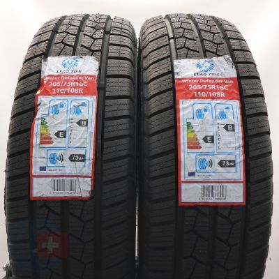 5. 205 75 16C 4x LEAO 205/75 R16C 110/108R Winter Defender Van Winterreifen 2020 Ungebraucht  