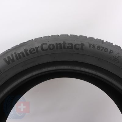 5. 225 55 18 1x CONTINENTAL 225/55 R18 102V XL WinterContact TS870P Winterreifen 2023 8,5mm