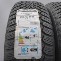 2.  205 60 16 2x CONTINENTAL  205/60 R16 92T WinterContact TS 860 Winterreifen 2018 VOLL