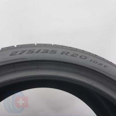 7. 275 35 20 2x PIRELLI 275/35 R20 102Y XL P Zero BMW M0 Sommerreifen 2024 6,2mm