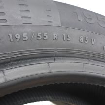 4. 2 x CONTINENTAL 195/55 R15 85V ContiEcoContact 5 Sommerreifen 2019 6,2mm
