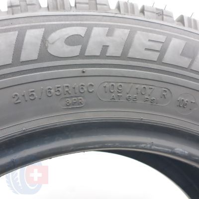 6. 215 65 16C 4x MICHELIN 215/65 R16C 109/107R Agilis Alpin Winterreifen 2024 7,8-8,8mm