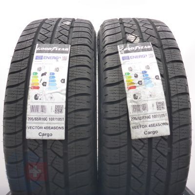 4. 205 65 16C 4x GOODYEAR 205/65 R16C 107/105RT Vector 4Seasons Cargo Ganzjahresreifen 2024 Ungebraucht  