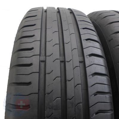 2. 2 x CONTINENTAL 175/65 R14 82T ContiEcoContact 5 Sommerreifen 2019 6,5mm
