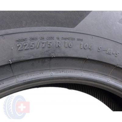 6. 2 x CONTINENTAL 225/75 R16 104S  ContiCrossContact LX 2 Lato DOT19 VOLL  WIE NEU