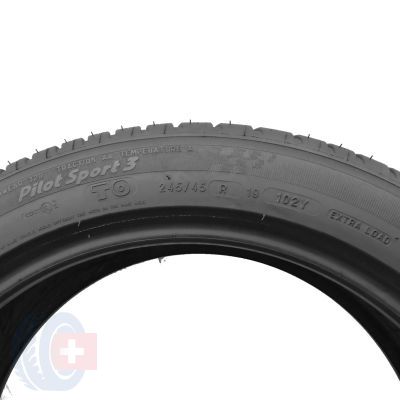 5. 4 x MICHELIN 245/45 R19 102Y XL Pilot Sport 3 T0 Sommerreifen 2017 6,2-6,4mm