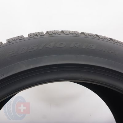 8. 285 40 19 2x PIRELLI 285/40 R19 107V XL P Zero Winter M01 Winterreifen 2020  Ungebraucht  