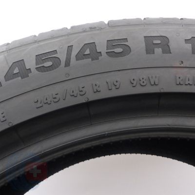 4.  245 45 19 1x CONTINENTAL 245/45 R19 98W ContiSportContact 5 Sommerreifen 2017 6,5mm