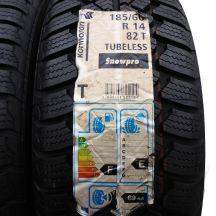 2. 185 60 14 2 x KORMORAN 185/60 R14 82T Snowpro Winterreifen 2016 UNGEBRAUCHT  