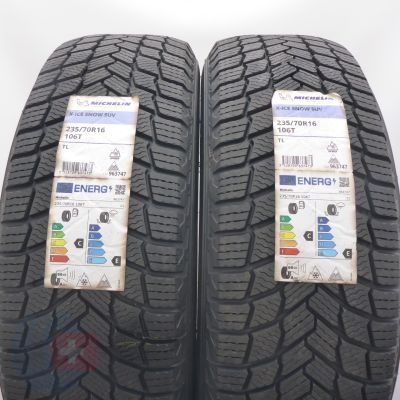 4. 235 70 16 4x MICHELIN 235/70 R16 106T X-Ice Snow SUV Winterreifen 2023 WIE NEU VOLL 4. 235 70 16 4x MICHELIN 235/70 R16 106T X-Ice Snow SUV Winterreifen 2023 WIE NEU VOLL