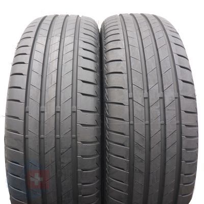 185 65 15 2x BRIDGESTONE 185/65 R15 88H T005 Sommerreifen 2023 WIE NEU VOLL