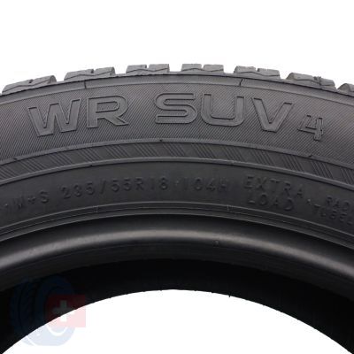 6. 235 55 18 4x NOKIAN 235/55 R18 104H XL WR SUV 4 Winterreifen 7-7,8mm 2021 Wie Neu