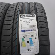 2. 255 40 20 2x CONTINENTAL 255/40 R20 101W XL ContiSportContact 5 SUV Sommerreifen 2024 WIE NEU 