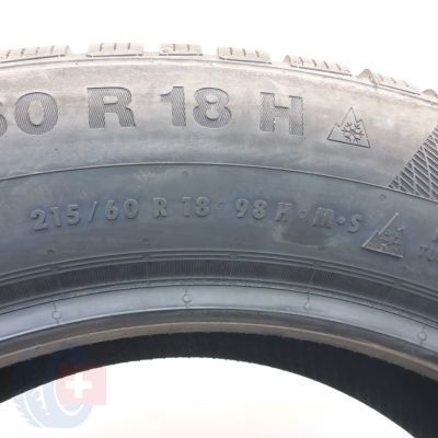 8.  215/60 R18 2x CONTINENTAL 215/60 R18 98H WinterContact TS 850 P RFT M0E SUV Winterreifen 2024 Ungebraucht  