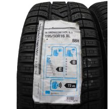 4. 195 50 16 4x PIRELLI 195/50 R16 88H XL Winter 210 SnowControl Serie 3 Winterreifen 2020 WIE NEU VOLL