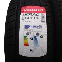 3. 4 x VREDESTEIN 215/55 R18 99V XL Ultrac Sommerreifen 2024 WIE NEU VOLL