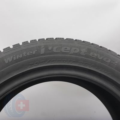6. 205 55 17 2x HANKOOK 205/55 R17 95V Winter I Cept evo2 W320 Winterreifen 2022 7,8mm