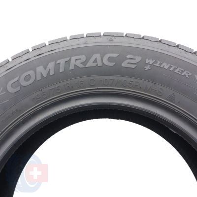 5. 195 75 16C 2x VREDESTEIN 195/75 R16C 107/105R Comtrac 2+ Winter Winterreifen 2024 8,2-9mm