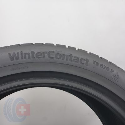 6. 225 45 18 4x CONTINENTAL 225/45 R18 95V XL WinterContact TS870P Winterreifen 2021, 2022 6,5-8mm