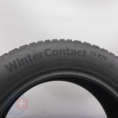 5. 205 60 16 1x CONTINENTAL 205/60 R16 92T WinterContact Ts870 Winterreifen  2024 6,8mm