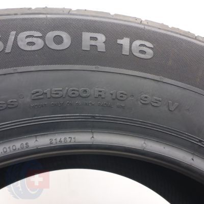 6. 215 60 16 1x CONTINENTAL 215/60 R16 95V ContiPremiumContact 2 Sommerreifen 2026 Ungebraucht   