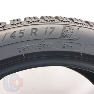 6. 225 45 17 2x MICHELIN 225/45 R17 91H Alpin 6 Winterreifen 2022 8mm